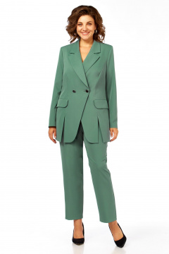 Брюки, жакет Matini 1.1536 зеленый - фото 1