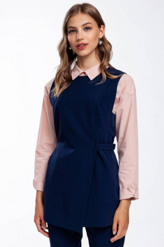 Деловой комплект из жилета и брюк из текстиля Femme & Devur 70572 1.36F(170) - фото 1