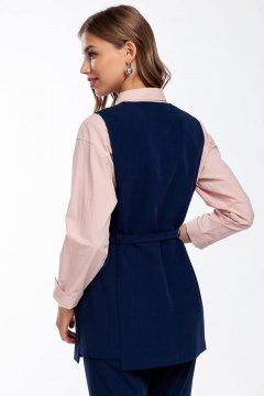 Деловой комплект из жилета и брюк из текстиля Femme & Devur 70572 1.36F(170) - фото 2