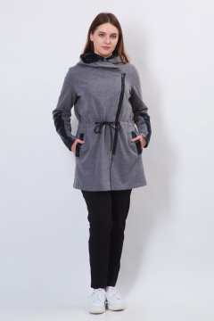 FORMAT 11409 т.серый меланж/ черный