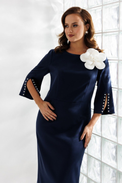 Платье Mubliz 269 синий - фото 4