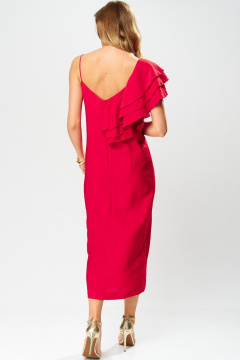 Платье Laikony L-833 красный - фото 4