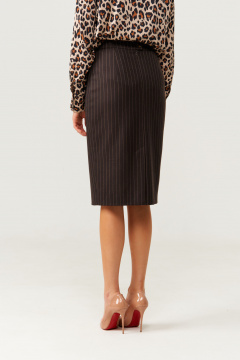 Юбка Панда 102750 коричневый - фото 4