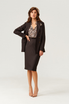 Юбка Панда 102750 коричневый - фото 5