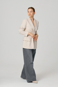 Жакет ALIN 5001 кремово-белый - фото 4