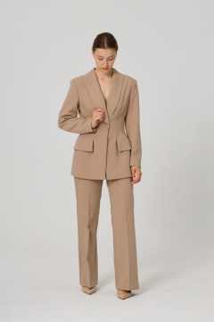 Брюки, жакет ALIN 6001 бежевый - фото 2