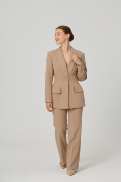 Брюки, жакет ALIN 6001 бежевый - фото 4