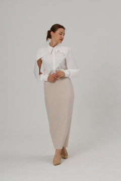 Юбка ALIN 4006 кремово-белый - фото 1