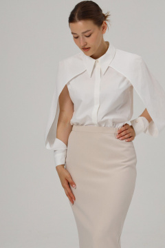 Юбка ALIN 4006 кремово-белый - фото 3