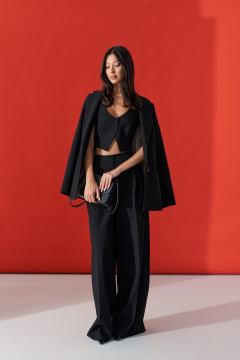 деловой жакет с талиевыми выточками и карманами ANNETE A5328 - фото 2