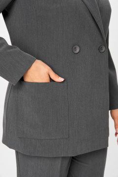 Брюки, жакет ANASTASIA MAK 1141-А серый - фото 4