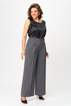 Брюки ANASTASIA MAK 1270-2 серый - фото 2