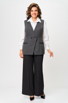 Брюки ANASTASIA MAK 1270-2 черный - фото 4