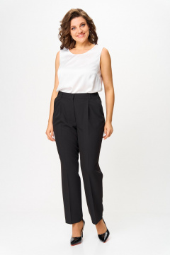 Брюки ANASTASIA MAK 1270-4 черный - фото 2