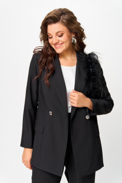 Жакет ANASTASIA MAK 1272 черный - фото 2