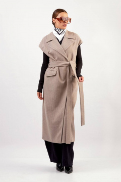 Жилет Rivoli 1045.2 бежево-коричневый - фото 3