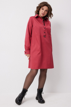 Платье BegiModa 1059 гранат - фото 1