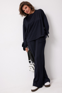 Брюки, свитшот BegiModa 3098 индиго - фото 2