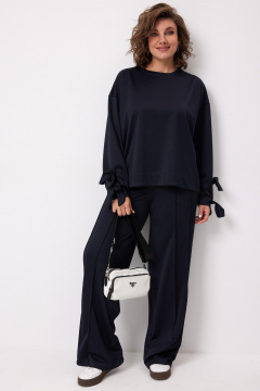 Брюки, свитшот BegiModa 3098 индиго - фото 1