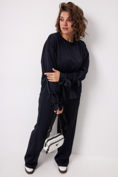 Свитшот BegiModa 4139 индиго - фото 5