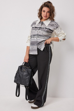 Брюки BegiModa 6069 черный - фото 1