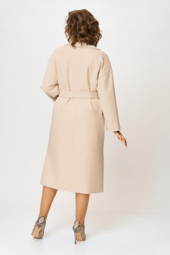 Пальто Koketka i K 1298-2 молочный - фото 5