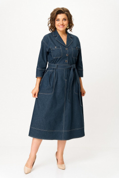 Платье Koketka i K 1501 джинсовый - фото 4