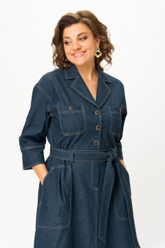 Платье Koketka i K 1501 джинсовый - фото 3