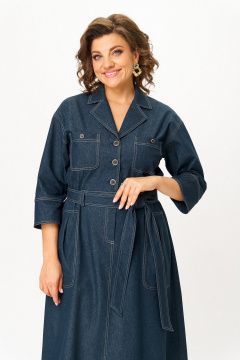 Платье Koketka i K 1501 джинсовый - фото 2