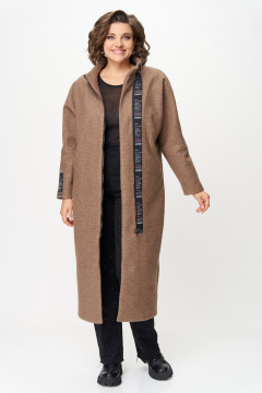 Пальто Michel chic 361 латте - фото 4