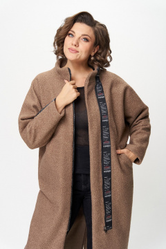 Пальто Michel chic 361 латте - фото 2