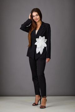 Брюки, жакет Rosheli 1133/3/Б черный - фото 4