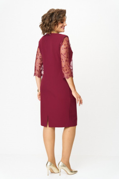 Платье Svetlana-Style 3022 бордовый - фото 4