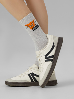 Носки Mark Formelle 217K-2666/23217K-1 св.серый_меланж_рис.2666 - фото 4