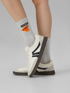 Носки Mark Formelle 217K-2668/23217K-1 св.серый_меланж_рис.2668 - фото 4