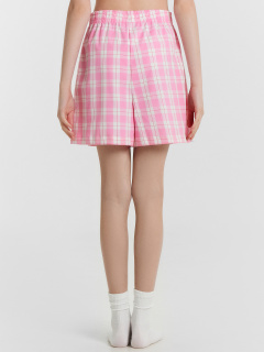 Футболка, шорты Mark Formelle 567748/25-37439ПП-14 белый_клетка_на_розовом_саше_3_сл_на_пол - фото 5