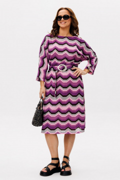 Платье Anelli 1560 аметис - фото 2