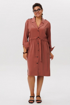 Платье Anelli 1592 кленовый_сироп - фото 2