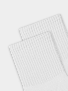 Носки Mark Formelle 106K-3108/25106K белый_св.серый_меланж_рис.3108 - фото 3