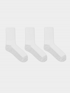 Носки Mark Formelle 107A-3049/243107A-1 белый_св.серый_меланж_3_рис.3049 - фото 2