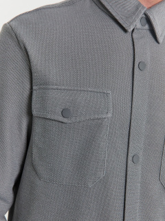 Рубашка Mark Formelle 121198/1/24-3795Ц-2 двухцветный_т.серый - фото 4