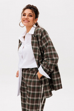 Брюки, жакет Anelli 1596 хвойная_шишка - фото 2