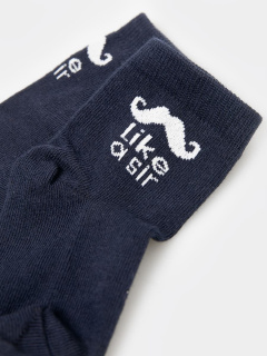 Носки Mark Formelle 400K-356/B3-24400K т.синий_рис.356 - фото 1