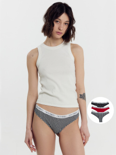 Трусы Mark Formelle 412455-1-3/25-10-40093Ц-5 черная_клеточка_на_белом - фото 1