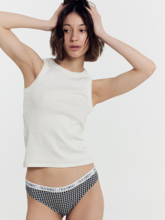 Трусы Mark Formelle 412455-1-3/25-10-40093Ц-5 черная_клеточка_на_белом - фото 2