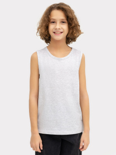 Майка Mark Formelle 423344/24-34152Ц-0 серый_меланж_4306_А - фото 3