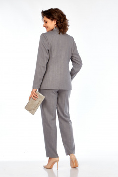 Жакет Kauhanka 024 серый_полоска - фото 4