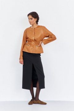 Жакет FLAIM 2018 кэмел - фото 1