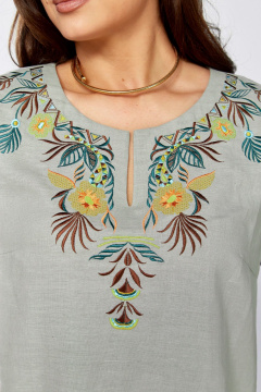 Блуза MALI 625-074 серый - фото 2