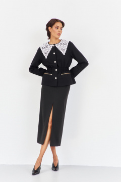 Юбка FLAIM 2046 черный - фото 5